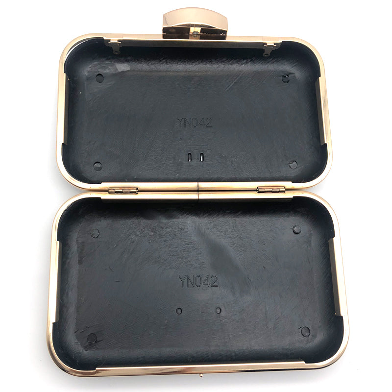Good quality 12x20cm purse box metal frame