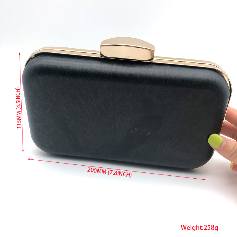 Good quality 12x20cm purse box metal frame